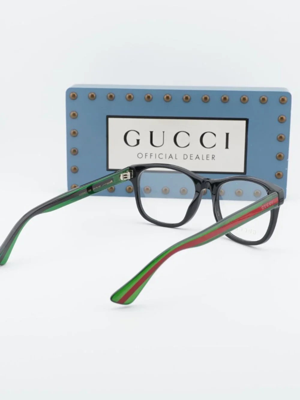 Gucci GG0004O 002 Square Eyeglasses - Black 53mm